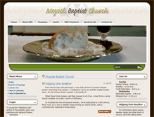 Tablet Screenshot of moyockbaptist.org